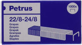 GRAPAS PETRUS 22/8 24/8 20 BLISTER 1000U | 20 UNIDADES | (PETRUS)